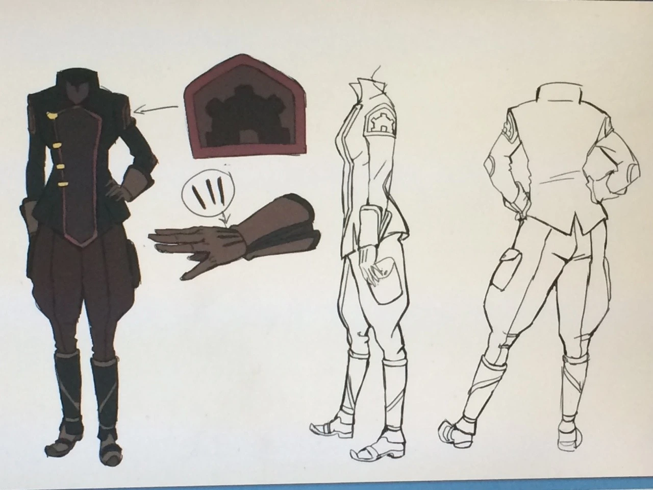 Asami Sato's day clothes