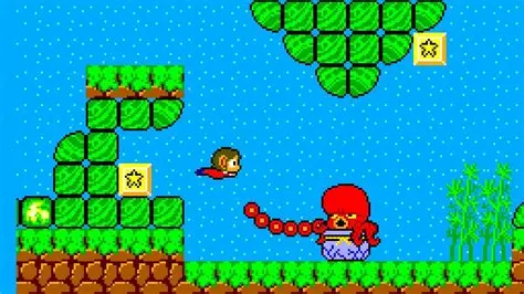 Alex the Kidd gameplay