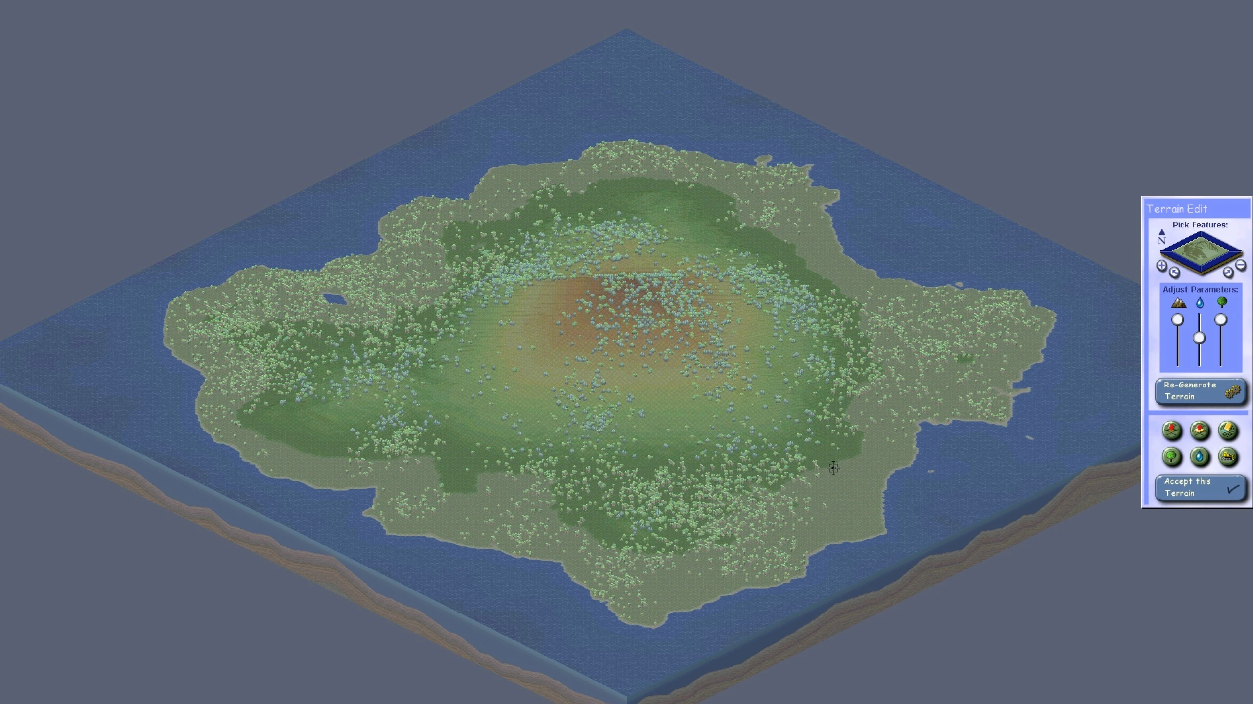 Simcity 3000 terrain editor