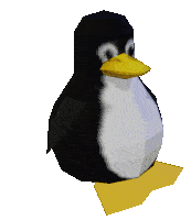 tux spinning