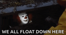 we all float down here