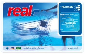 German "real" supermarket customer card