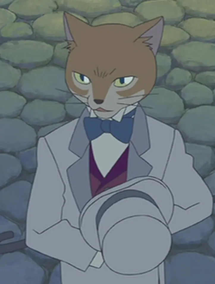 image from Ghibli's cat kingdom