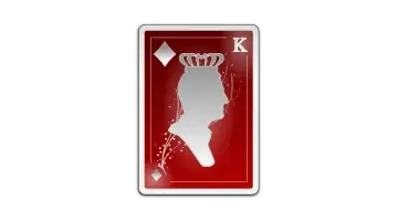 Image of a King of Diamonds of the KDE playing card deck published on openclipart.org. In the case of fediDoppelKopf it is worth 4 points.